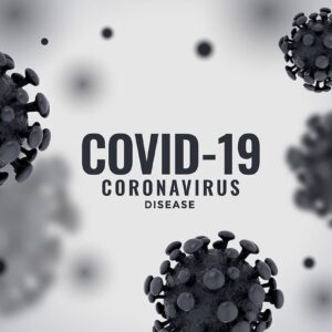 وکتور 3D ویروس کرونا Covid-19
