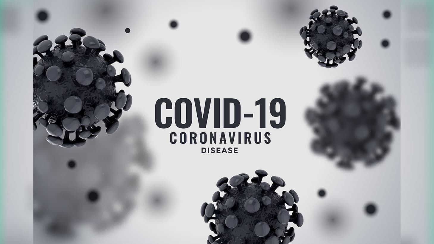 وکتور 3D ویروس کرونا Covid-19